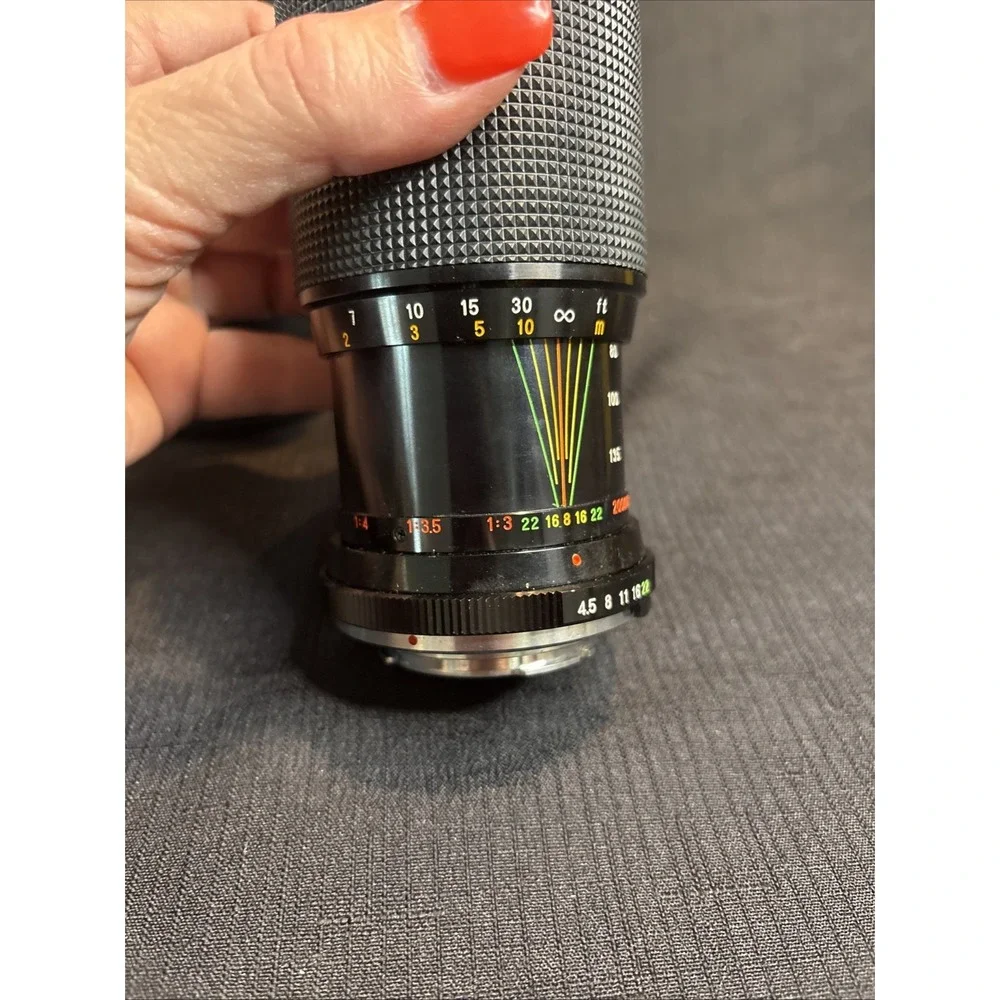 Gemini 80-200mm f/4.5 Macro Zoom Lens Pentax K Mount 55mm MC M840230513